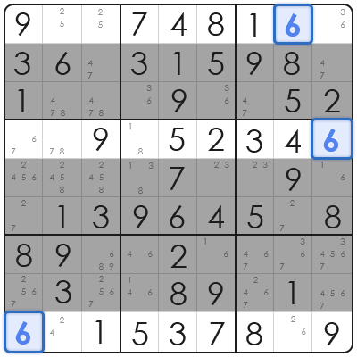 sudoku skyscraper technique